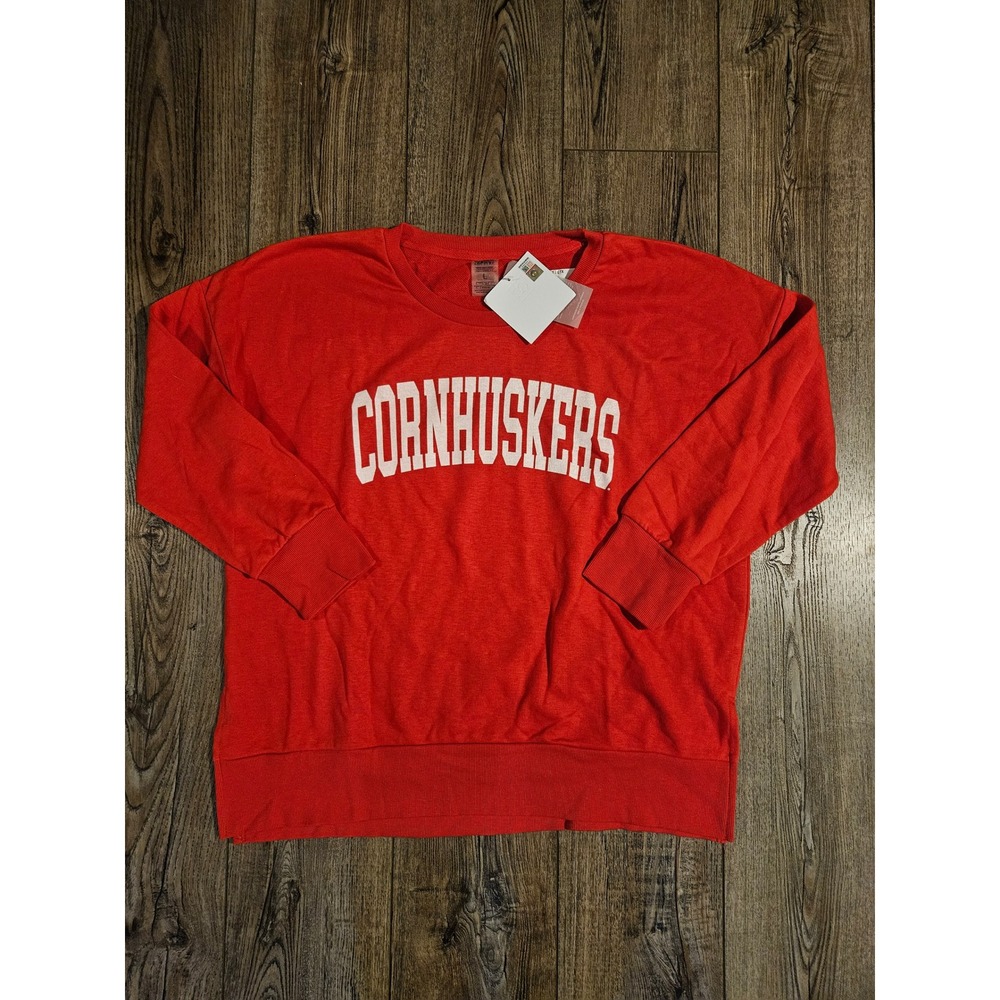 Nebraska Cornhuskers Gameday Couture Sweatshirt Women's Size L